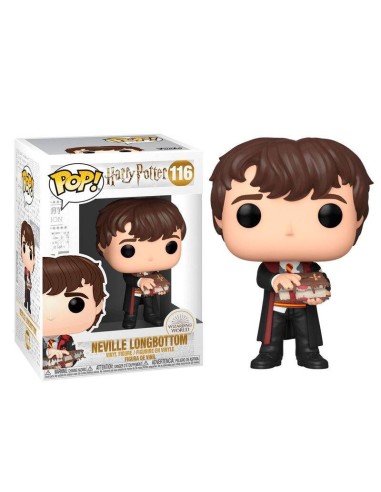 Figura POP Harry Potter Neville with Monster Book – Livre