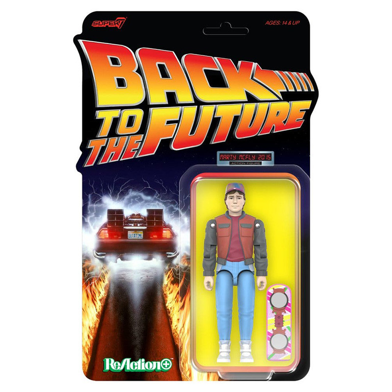 Figurine – RETOUR VERS LE FUTUR 2 ReAction+ Marty Mcfly 2015 Super7