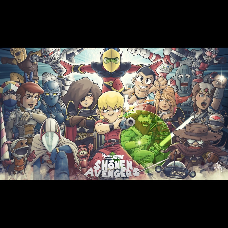 Affiche – SHONEN AVENGERS Zemial x Mad in Japan