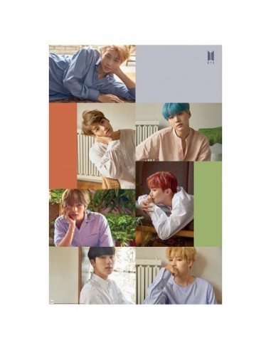 Póster Maxi 91,5x61 – Collage grupal | BTS