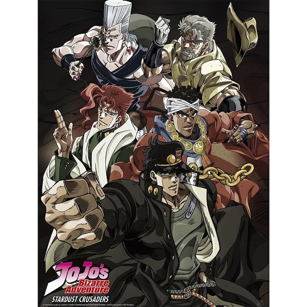 Jojo's Bizarre Adventure – – Stardust Crusaders – Poster