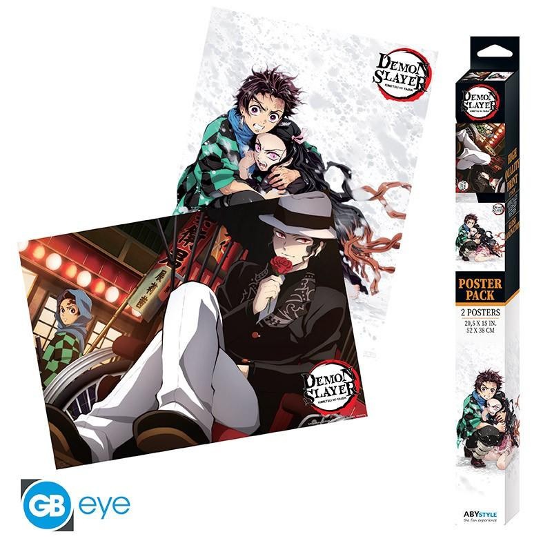 DEMON SLAYER – Poster – Series 3 – Set 2 chibi '52x38'