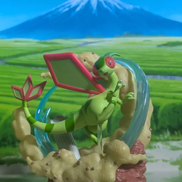 Libégon – Flygon (~10cm) | Re-Ment Pokémon Circular Diorama Collection 2