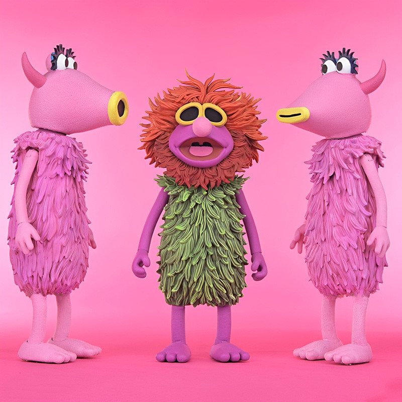 Figurine – LE MUPPET SHOW Pack 3 Mahna Mahna & The Snowths Ultimate Neca