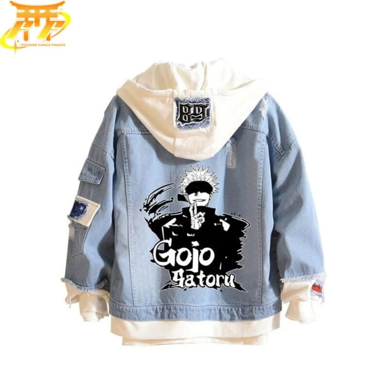 Veste en jean Satoru Gojo | Jujutsu Kaisen™