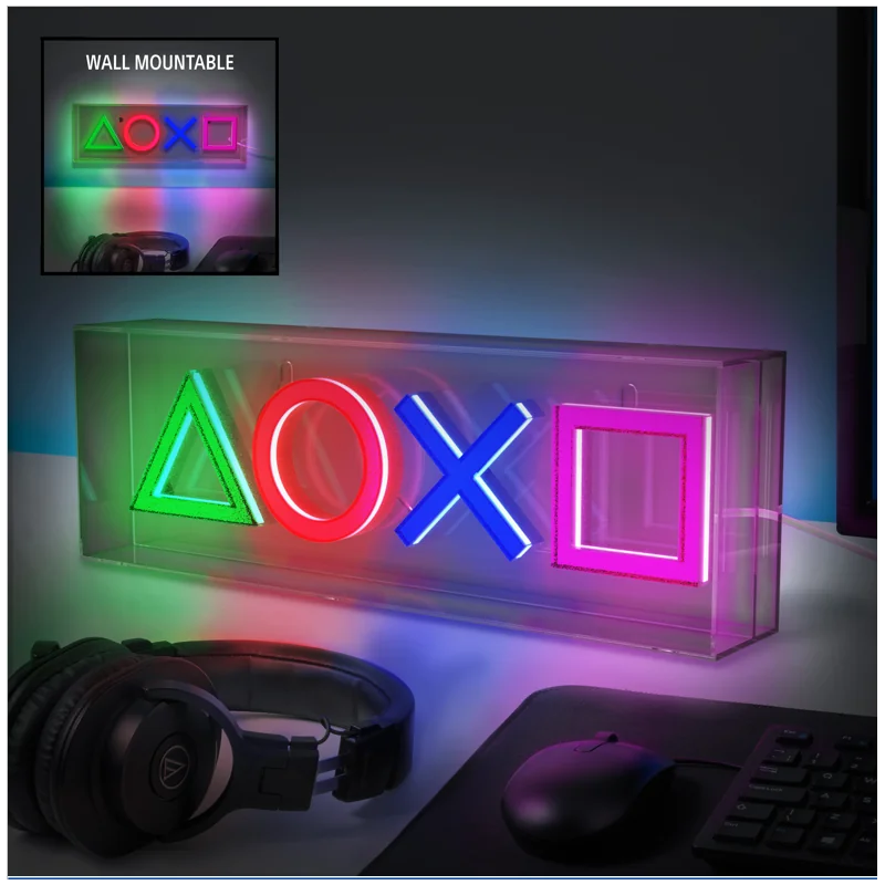 Lampe – PLAYSTATION – Led Neon 9.96x29.8cm
