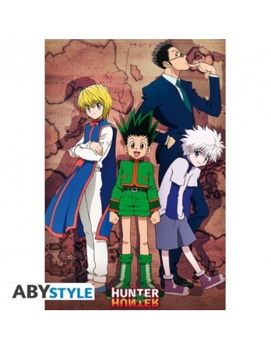 HUNTER X HUNTER – Poster – – "Heroes" (91.5x61)