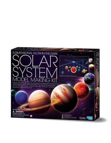 Juego 4m 3d Solar System Model Making Kit