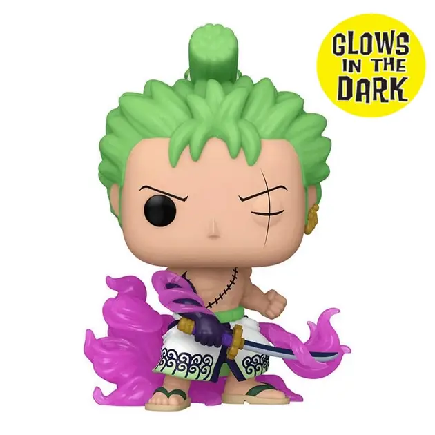 Figurine n°1288 – One Piece – Pop! – Zoro (Enma) – Glows in The Dark Special Edition