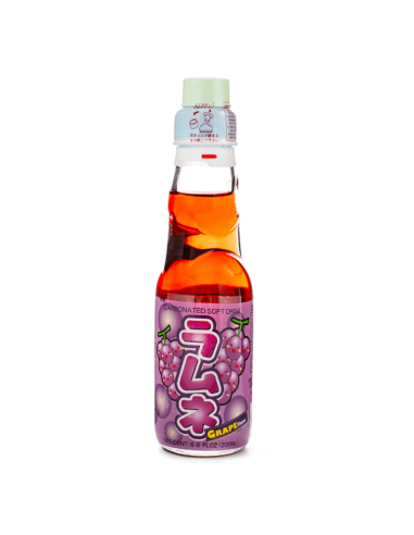 Bebida de Ramune Sabor Uva Negra – Collection