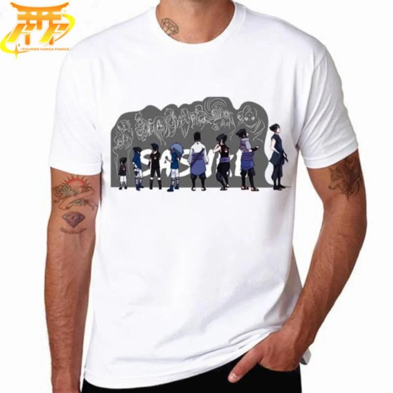 Sasuke "Évolution" – T-shirt – Naruto Shippuden™