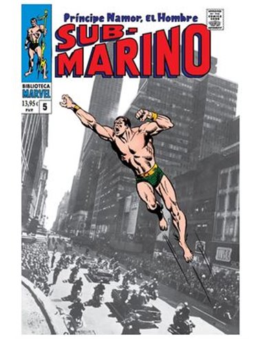 Biblioteca MARVEL 97. Namor el Hombre Submarino 05 1968 – Comic