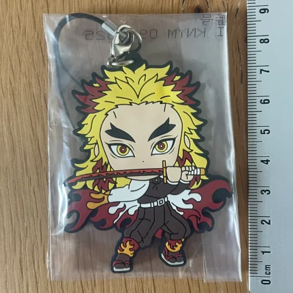 Porte-clés – Demon Slayer – Kyojuro Rengoku G Lot Mugen Train B Ichiban Kuji 7 cm