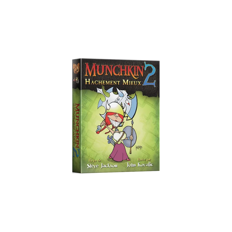 Jeu de société Munchkin 2 : Hachement Mieux – Collection