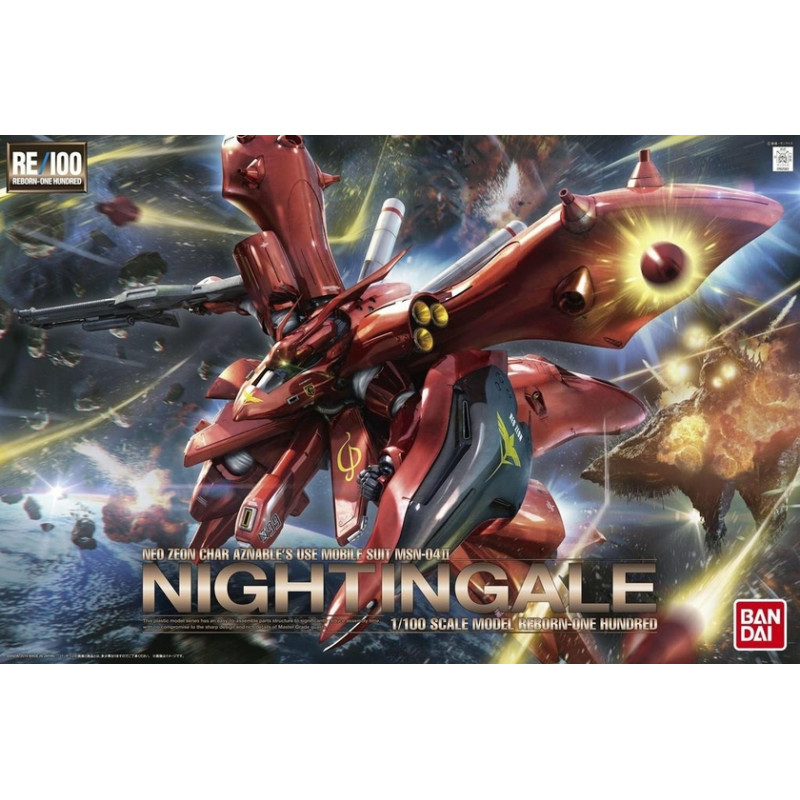 Gunpla – GUNDAM RE/100 MSN-04 II Nightingale Bandai