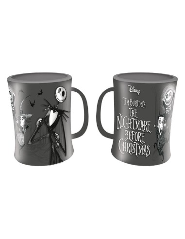 Taza Relieve Disney Pesadilla Antes de Navidad Jack 400ml